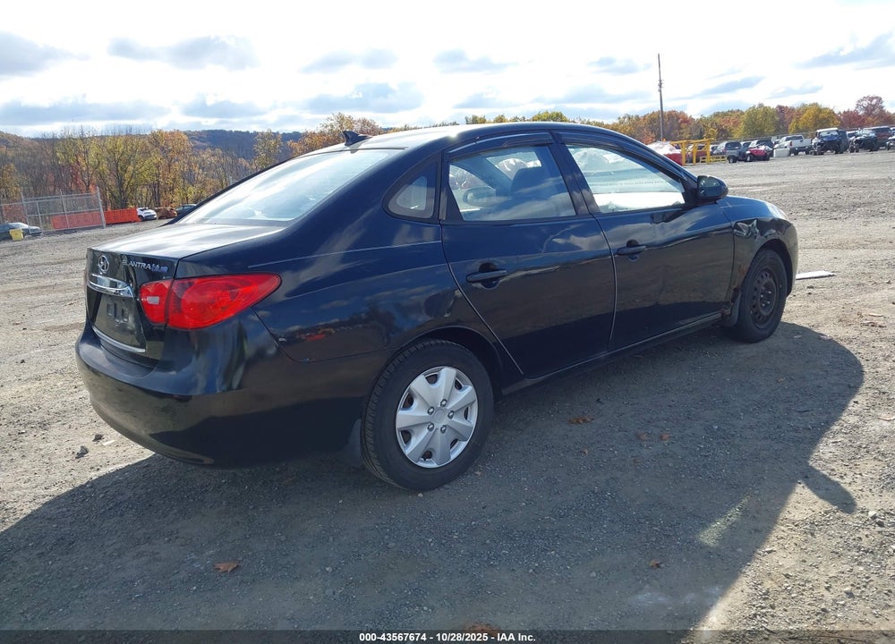 2010 HYUNDAI ELANTRA BLUE VIN: KMHDU4AD4AU094002