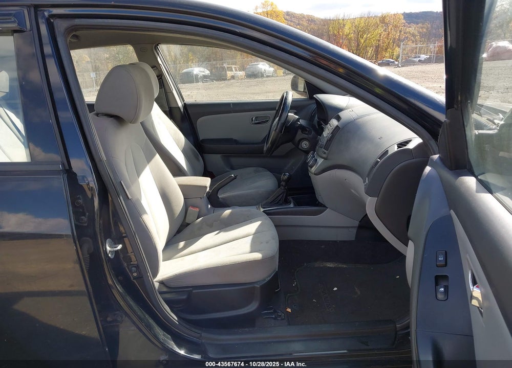 2010 HYUNDAI ELANTRA BLUE VIN: KMHDU4AD4AU094002