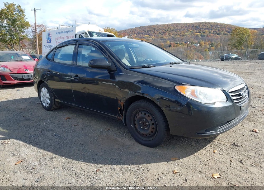 2010 HYUNDAI ELANTRA BLUE VIN: KMHDU4AD4AU094002