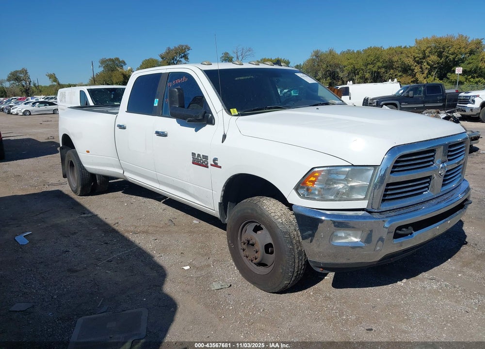 2016 RAM 3500 LONE STAR VIN: 3C63RRHL0GG318901