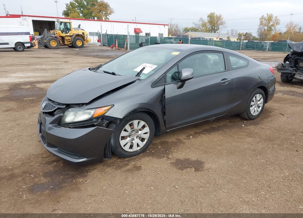 2012 HONDA CIVIC VIN: 2HGFG3B53CH561178