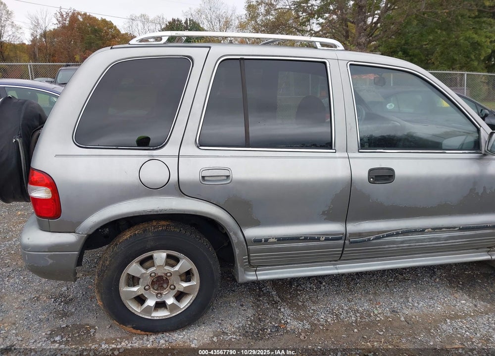 2001 KIA SPORTAGE EX/LIMITED VIN: KNDJA723315697749