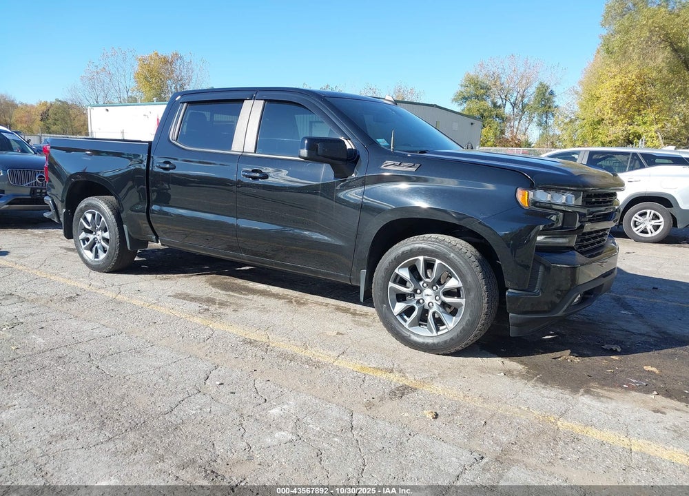 2021 CHEVROLET SILVERADO 1500 4WD SHORT BED RST VIN: 3GCUYEED5MG271155