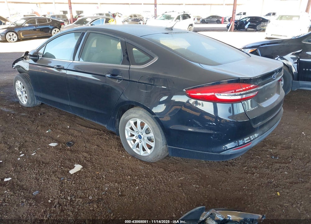2017 FORD FUSION VIN: 3FA6P0G70HR171874