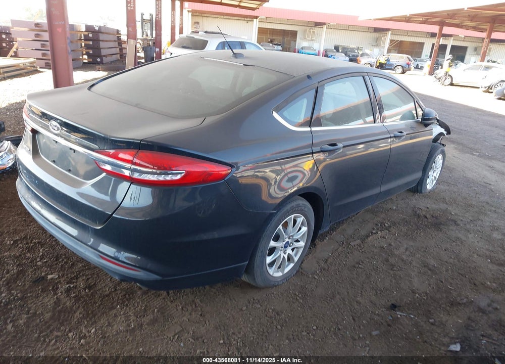 2017 FORD FUSION VIN: 3FA6P0G70HR171874