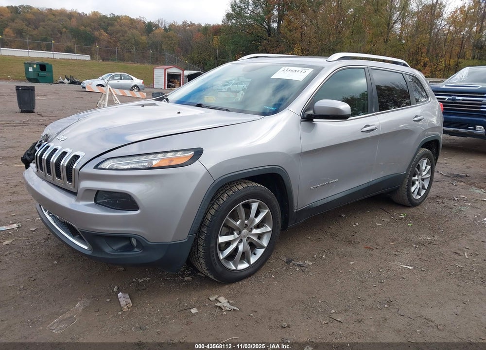 2018 JEEP CHEROKEE LIMITED FWD VIN: 1C4PJLDB2JD563277