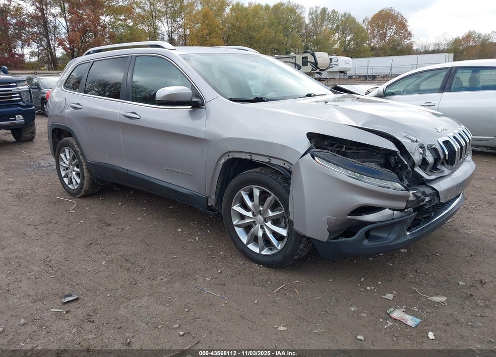 2018 JEEP CHEROKEE LIMITED FWD VIN: 1C4PJLDB2JD563277