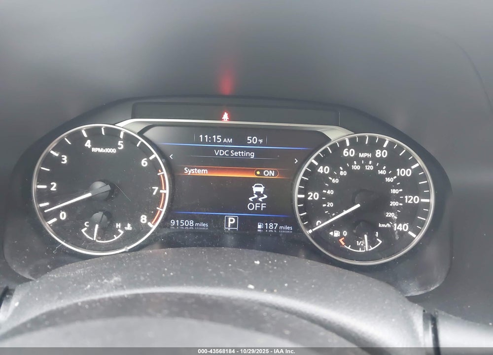 2023 NISSAN ALTIMA SV FWD VIN: 1N4BL4DV2PN322705
