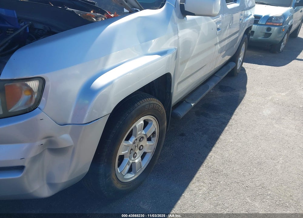 2008 HONDA RIDGELINE VIN: 2HJYK16468H509249