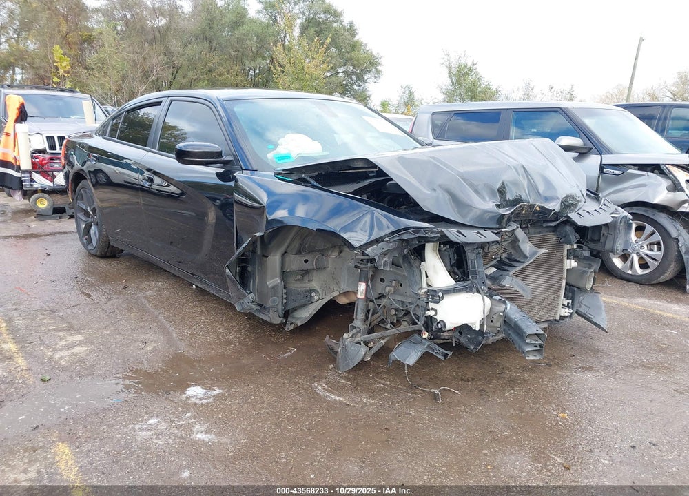 2019 DODGE CHARGER SXT RWD VIN: 2C3CDXBG6KH633514