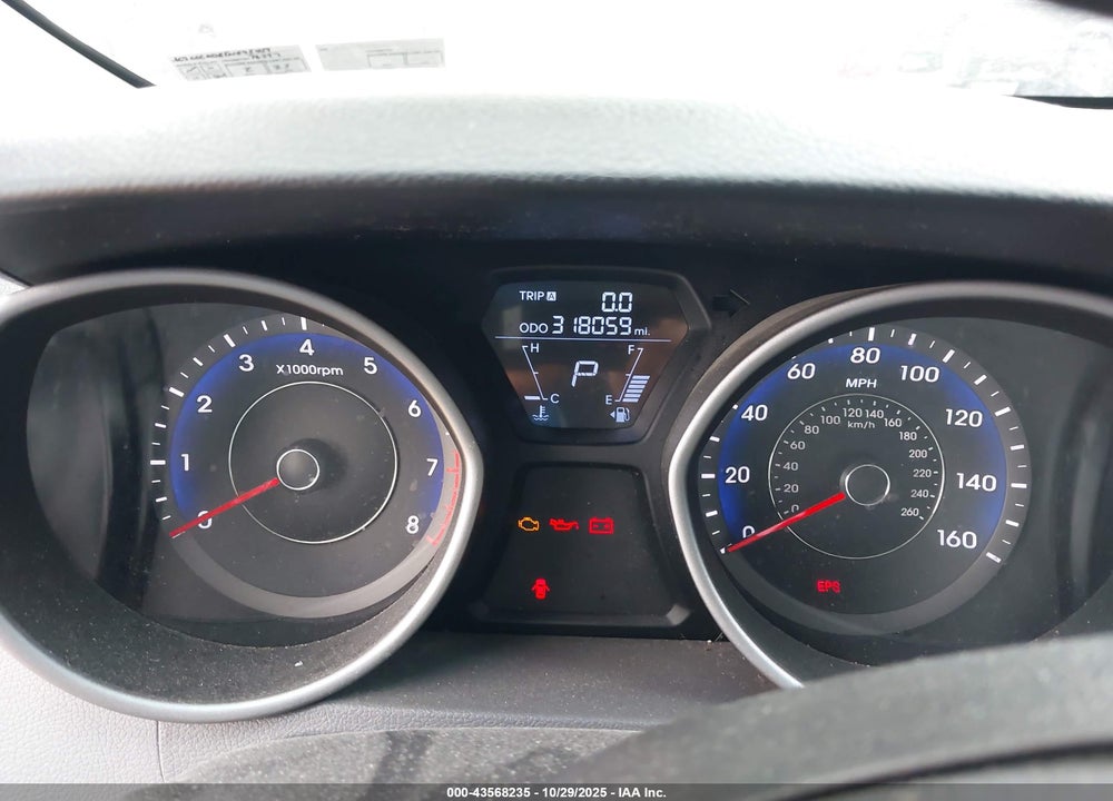 2012 HYUNDAI ELANTRA GLS (ULSAN PLANT) VIN: KMHDH4AEXCU345282