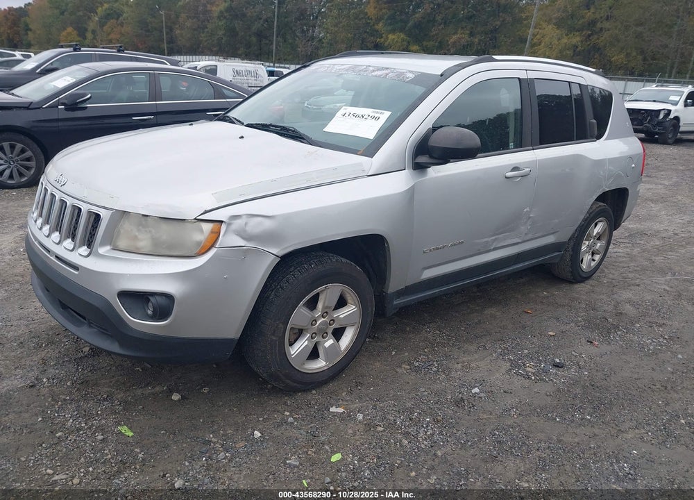 2013 JEEP COMPASS SPORT VIN: 1C4NJCBA2DD272770