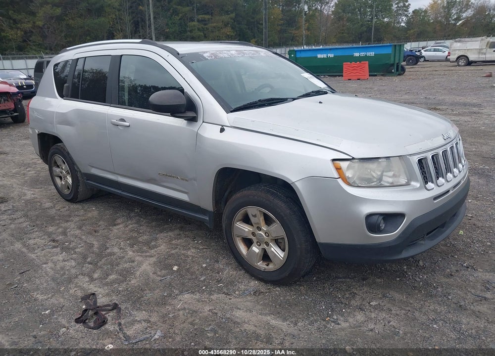 2013 JEEP COMPASS SPORT VIN: 1C4NJCBA2DD272770