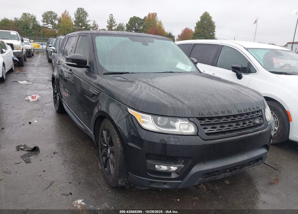 2016 LAND ROVER RANGE ROVER SPORT 3.0L V6 SUPERCHARGED HSE VIN: SALWR2PF8GA120521