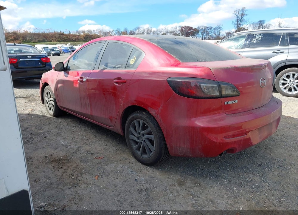 2013 MAZDA 3 I TOURING VIN: JM1BL1VP2D1788498