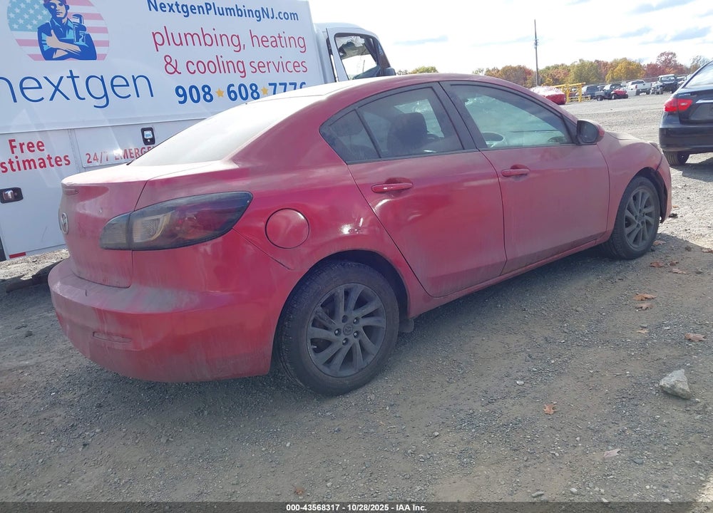 2013 MAZDA 3 I TOURING VIN: JM1BL1VP2D1788498