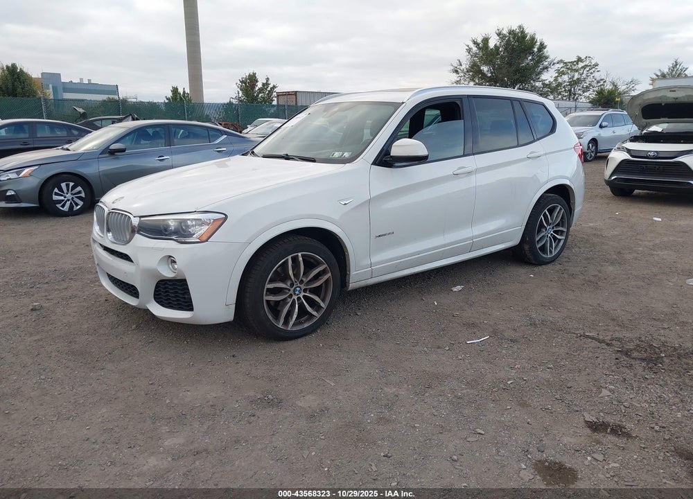 2017 BMW X3 XDRIVE35I VIN: 5UXWX7C52H0U41452