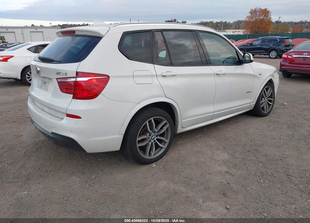 2017 BMW X3 XDRIVE35I VIN: 5UXWX7C52H0U41452