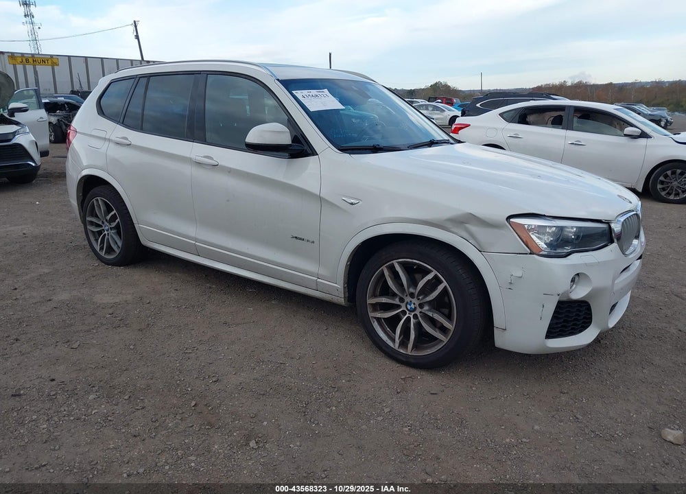 2017 BMW X3 XDRIVE35I VIN: 5UXWX7C52H0U41452