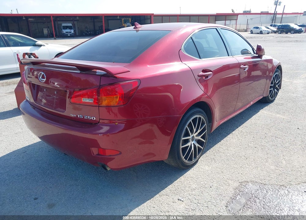 2008 LEXUS IS 250 VIN: JTHCK262585017109