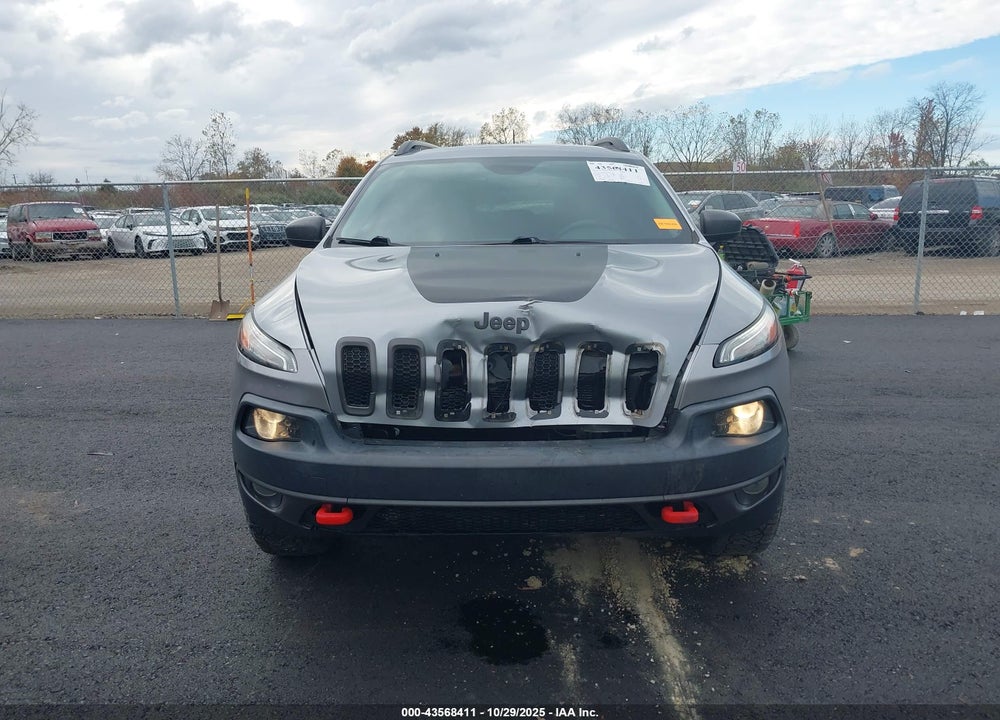 2014 JEEP CHEROKEE TRAILHAWK VIN: 1C4PJMBS7EW127804