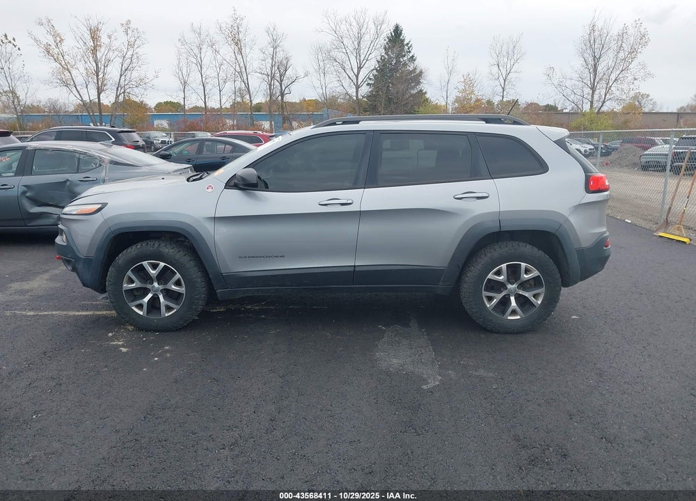 2014 JEEP CHEROKEE TRAILHAWK VIN: 1C4PJMBS7EW127804