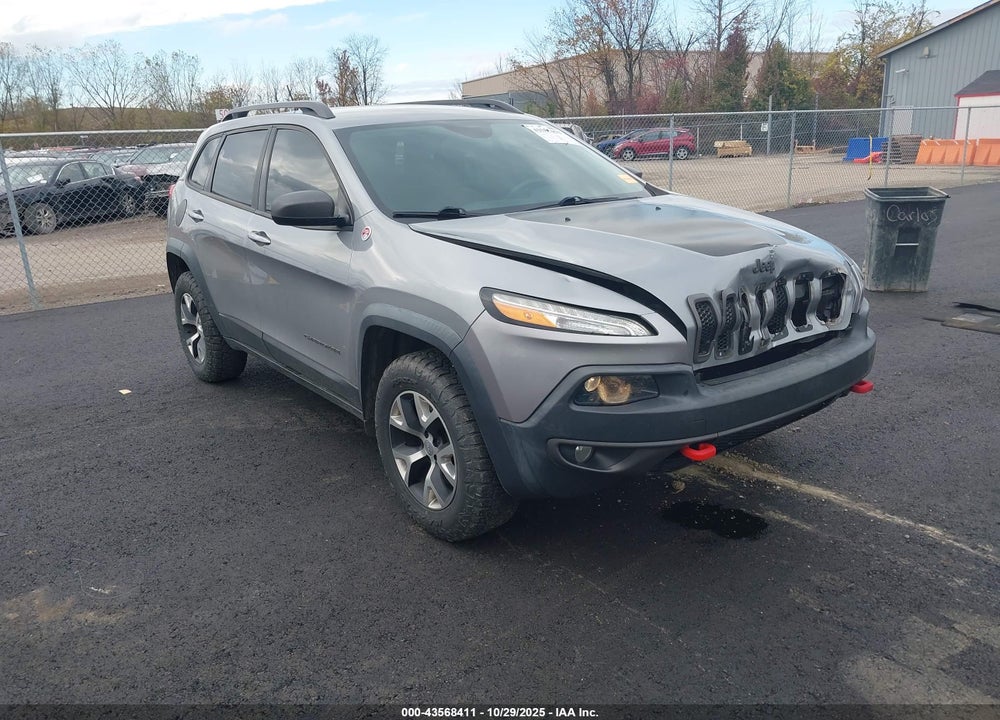 2014 JEEP CHEROKEE TRAILHAWK VIN: 1C4PJMBS7EW127804