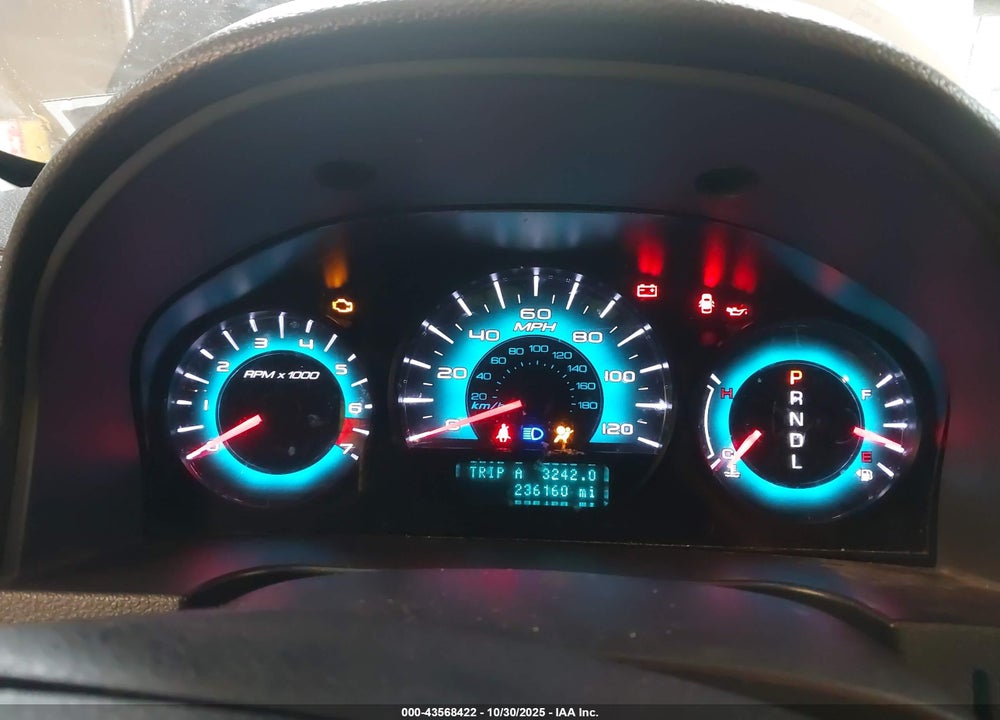 2011 FORD FUSION VIN: 3FAHP0HA3BR317047
