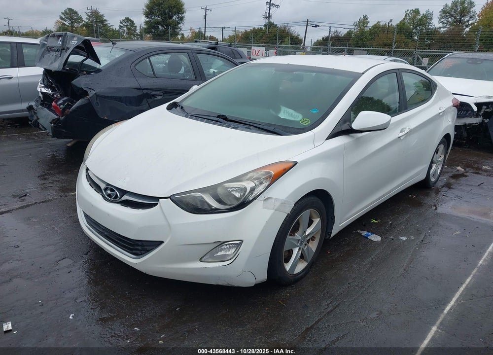 2013 HYUNDAI ELANTRA GLS VIN: 5NPDH4AE5DH271902