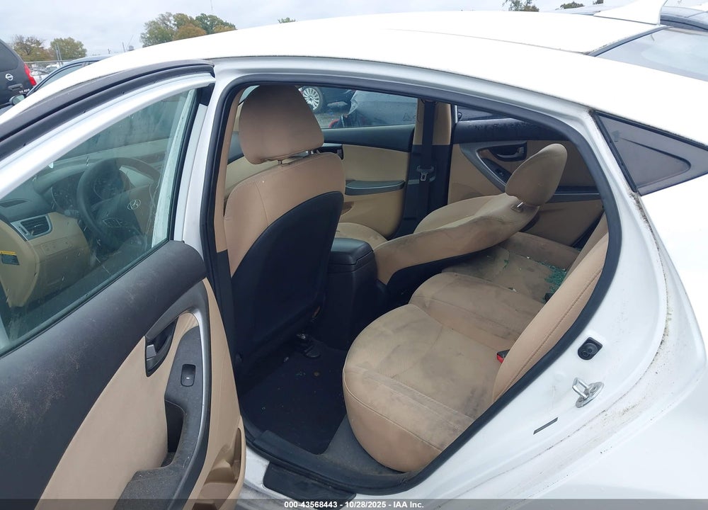 2013 HYUNDAI ELANTRA GLS VIN: 5NPDH4AE5DH271902