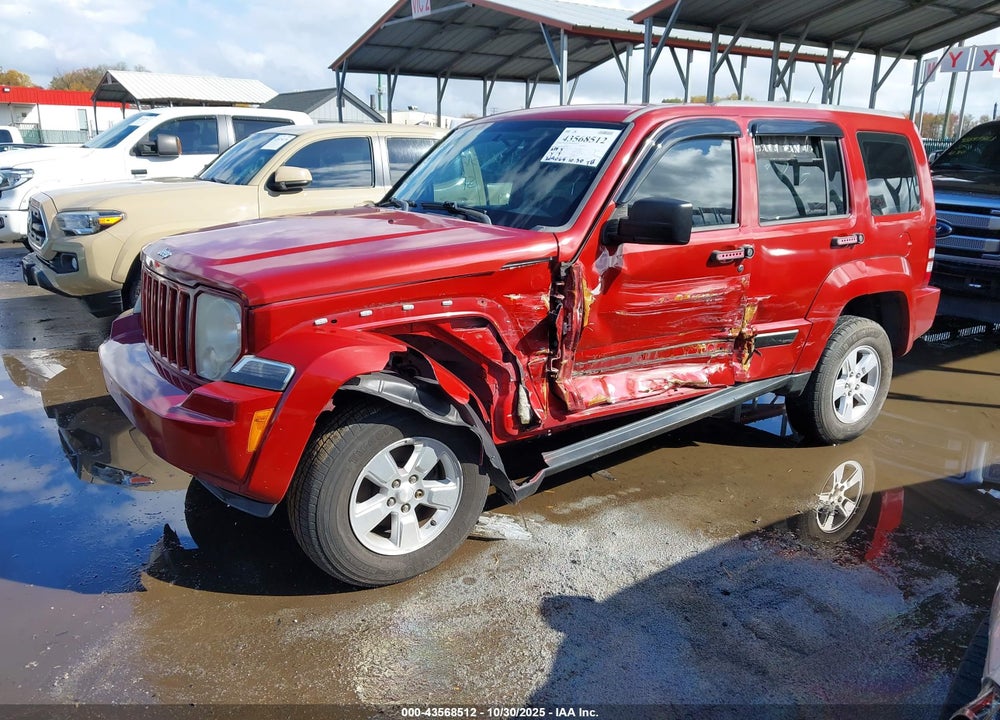 2010 JEEP LIBERTY SPORT VIN: 1J4PN2GK5AW110280