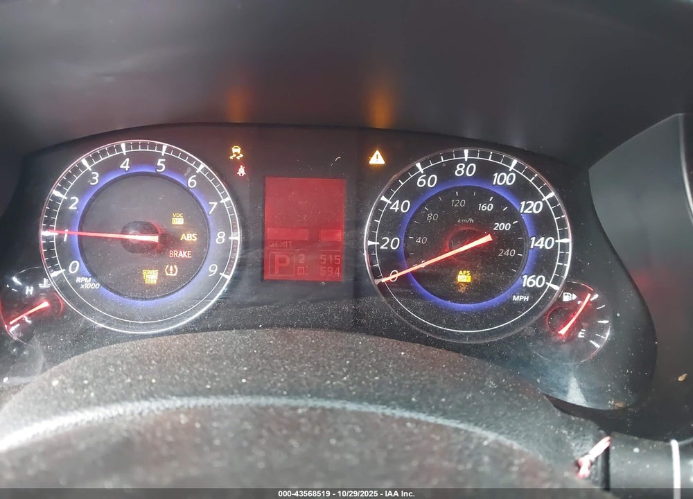 2008 INFINITI EX35 JOURNEY VIN: JNKAJ09F68M361101