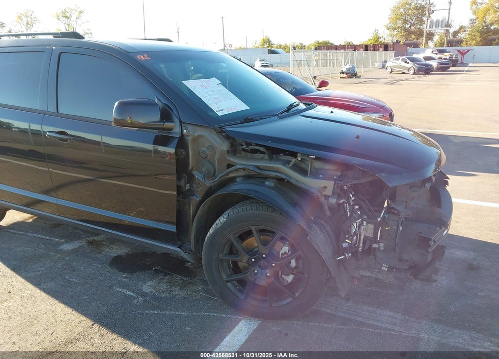 2016 DODGE JOURNEY VIN: 3C4PDCBG7GT187233