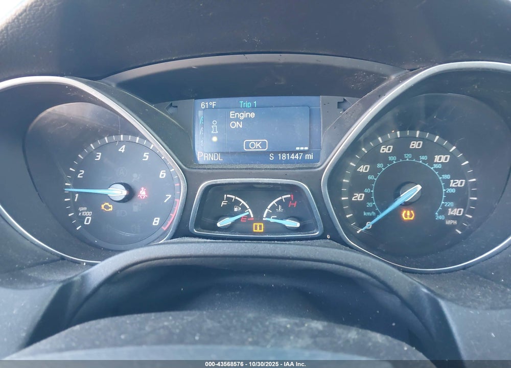2014 FORD FOCUS SE VIN: 1FADP3F20EL357813