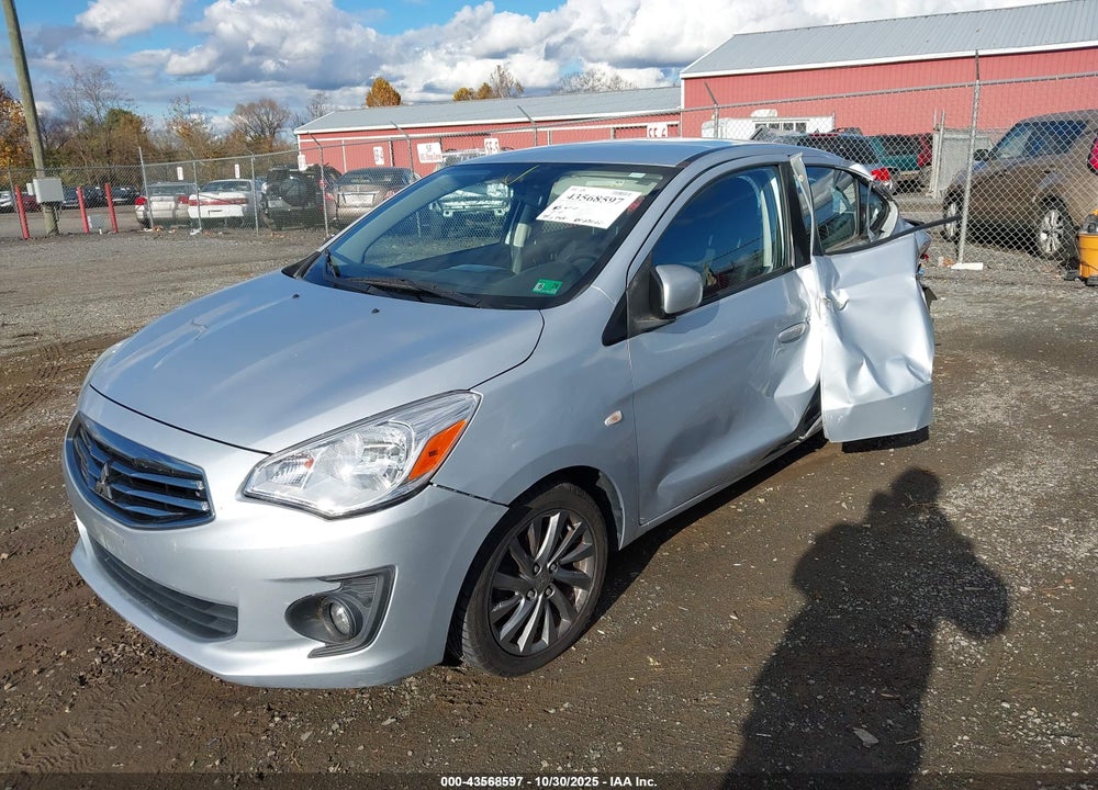 2018 MITSUBISHI MIRAGE VIN: ML32F3FJ3JHF02938