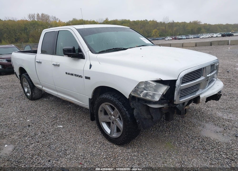 2012 RAM 1500 SLT VIN: 1C6RD7GT5CS303750