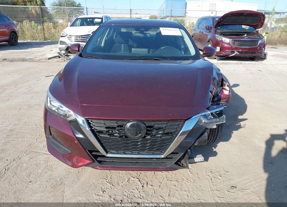 2022 NISSAN SENTRA SV XTRONIC CVT VIN: 3N1AB8CV4NY218575