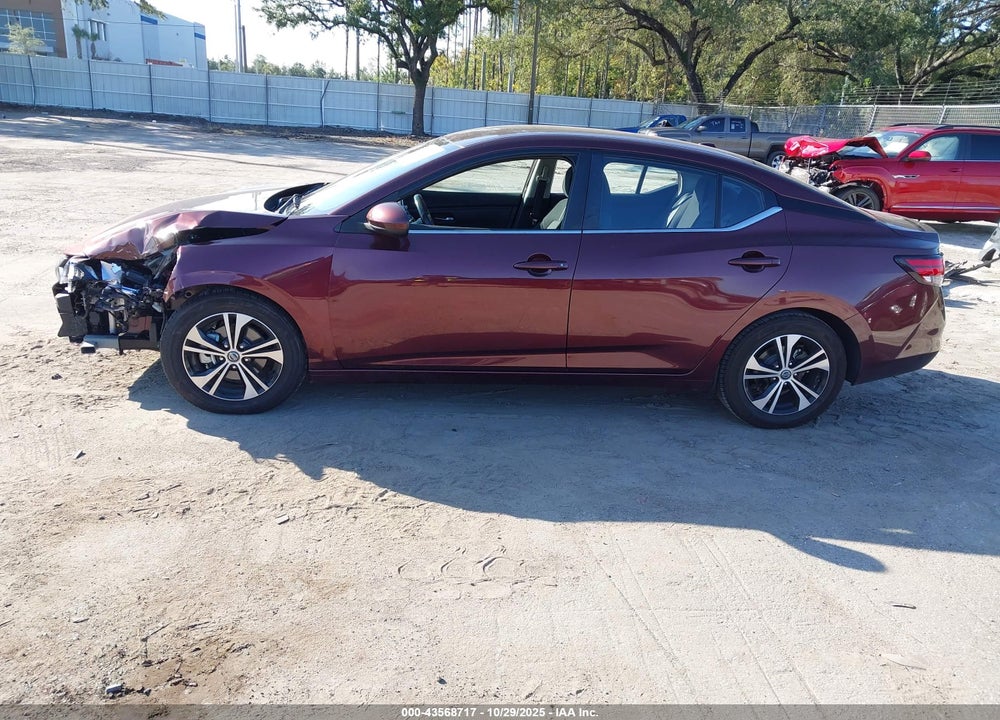 2022 NISSAN SENTRA SV XTRONIC CVT VIN: 3N1AB8CV4NY218575