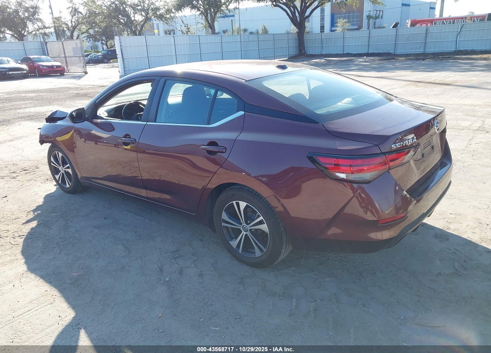 2022 NISSAN SENTRA SV XTRONIC CVT VIN: 3N1AB8CV4NY218575