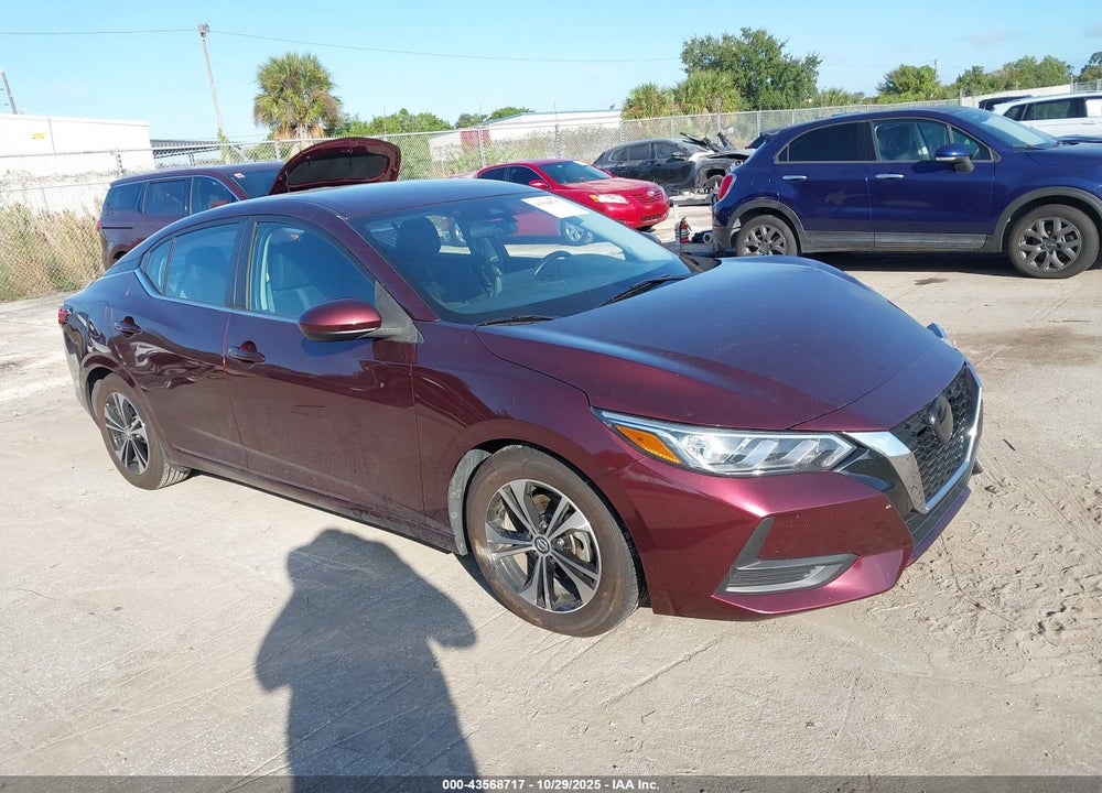 2022 NISSAN SENTRA SV XTRONIC CVT VIN: 3N1AB8CV4NY218575