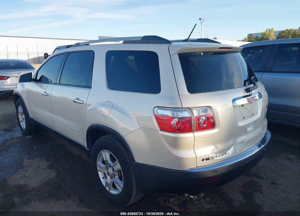2011 GMC ACADIA SLE VIN: 1GKKRPED5BJ272645
