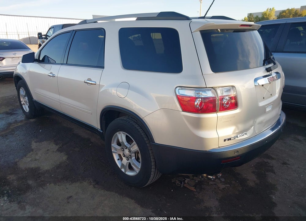 2011 GMC ACADIA SLE VIN: 1GKKRPED5BJ272645