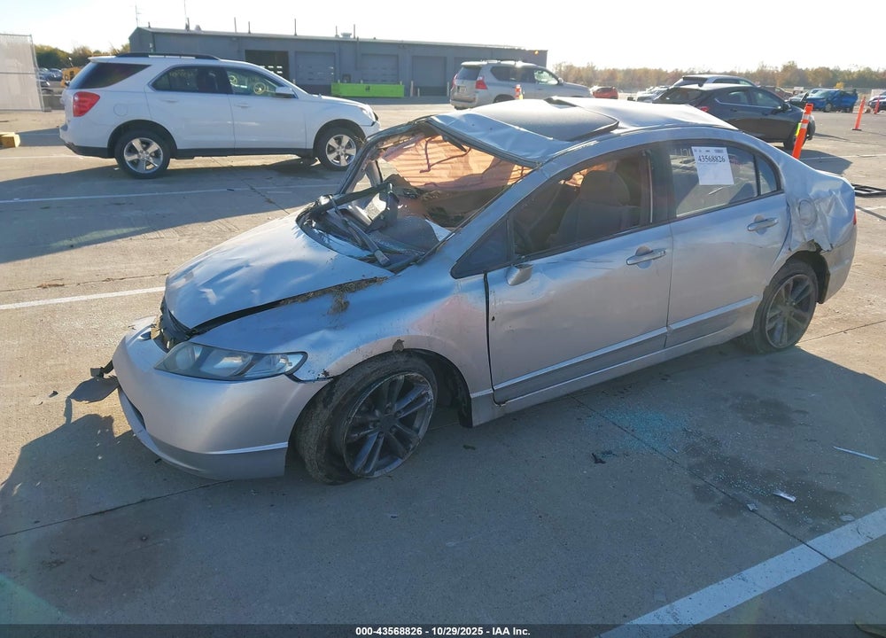 2006 HONDA CIVIC EX VIN: 1HGFA168X6L009839