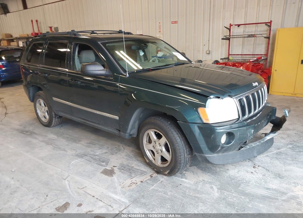 2005 JEEP GRAND CHEROKEE LIMITED VIN: 1J8HR58275C636327