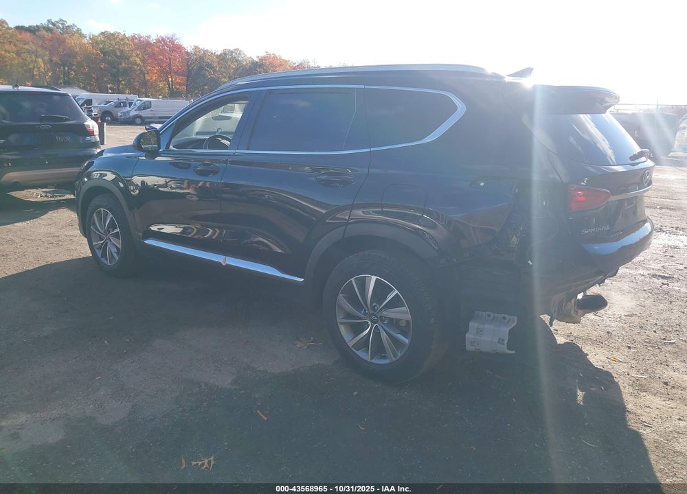 2020 HYUNDAI SANTA FE VIN: 5NMS3CAD3LH193414