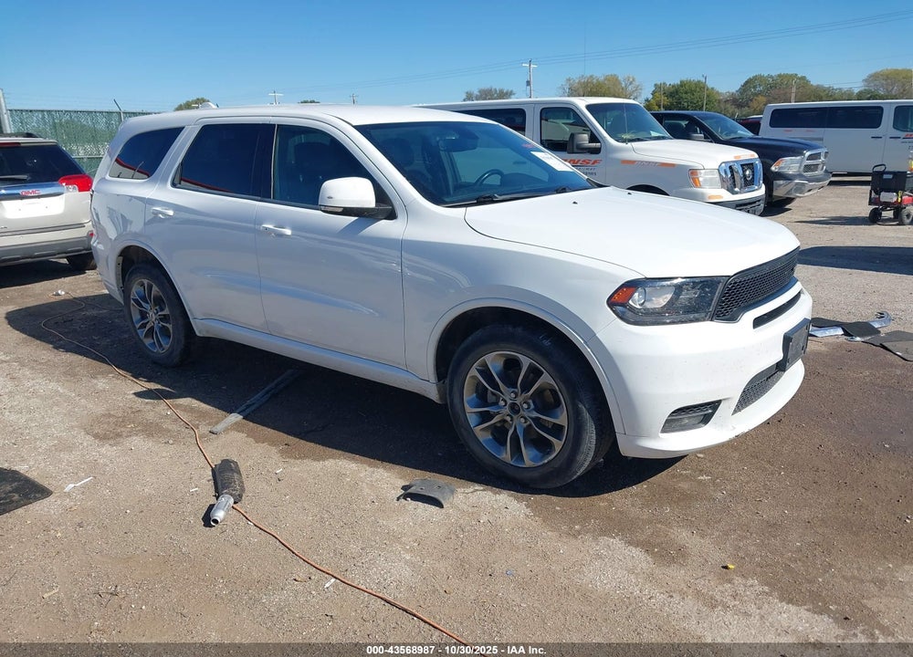 2019 DODGE DURANGO GT VIN: 1C4RDJDG6KC663678