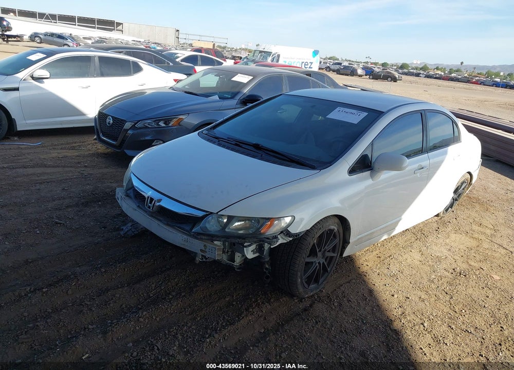2010 HONDA CIVIC LX VIN: 2HGFA1F57AH544932