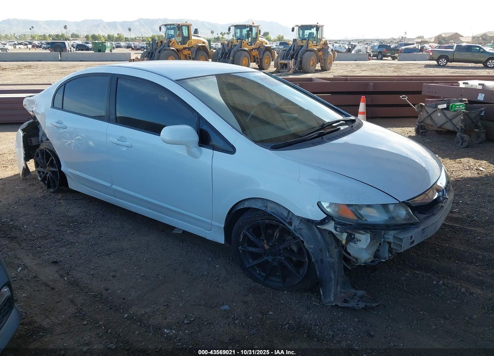 2010 HONDA CIVIC LX VIN: 2HGFA1F57AH544932