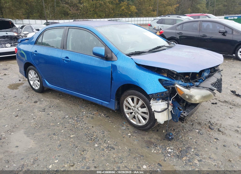 2010 TOYOTA COROLLA S VIN: 2T1BU4EE1AC496877