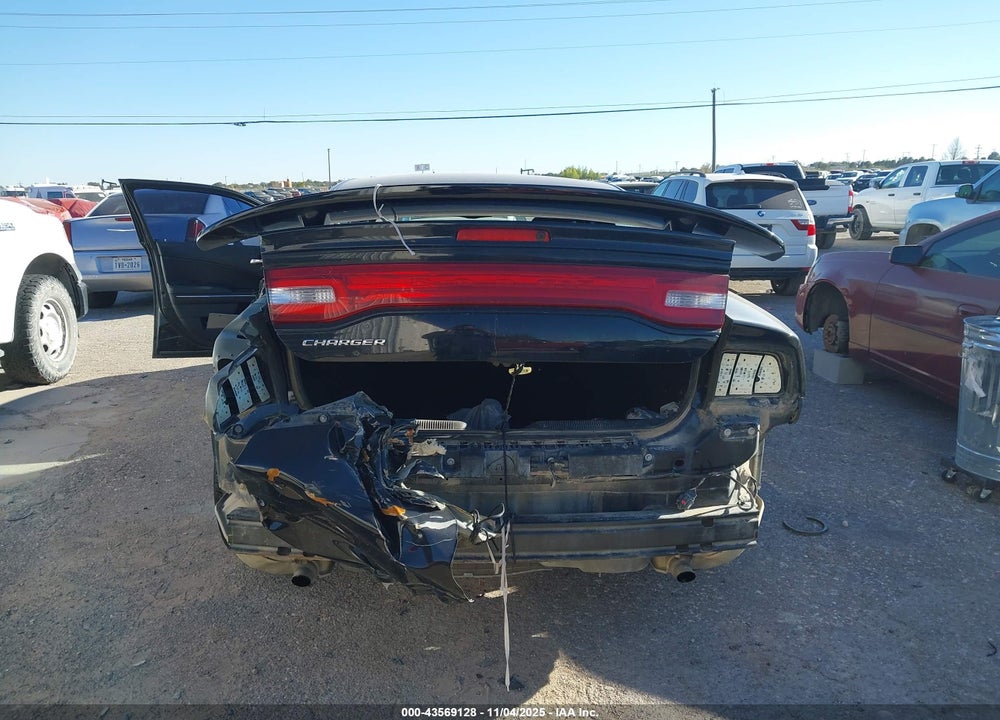 2014 DODGE CHARGER SE VIN: 2C3CDXBGXEH186481